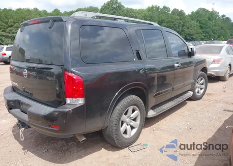 2012 Nissan Armada Sv z USA, uszkodzony, nr VIN 5N1AA0ND7CN605018